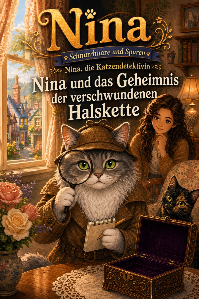 German edition of Nina and the Mystery of the Missing Necklace